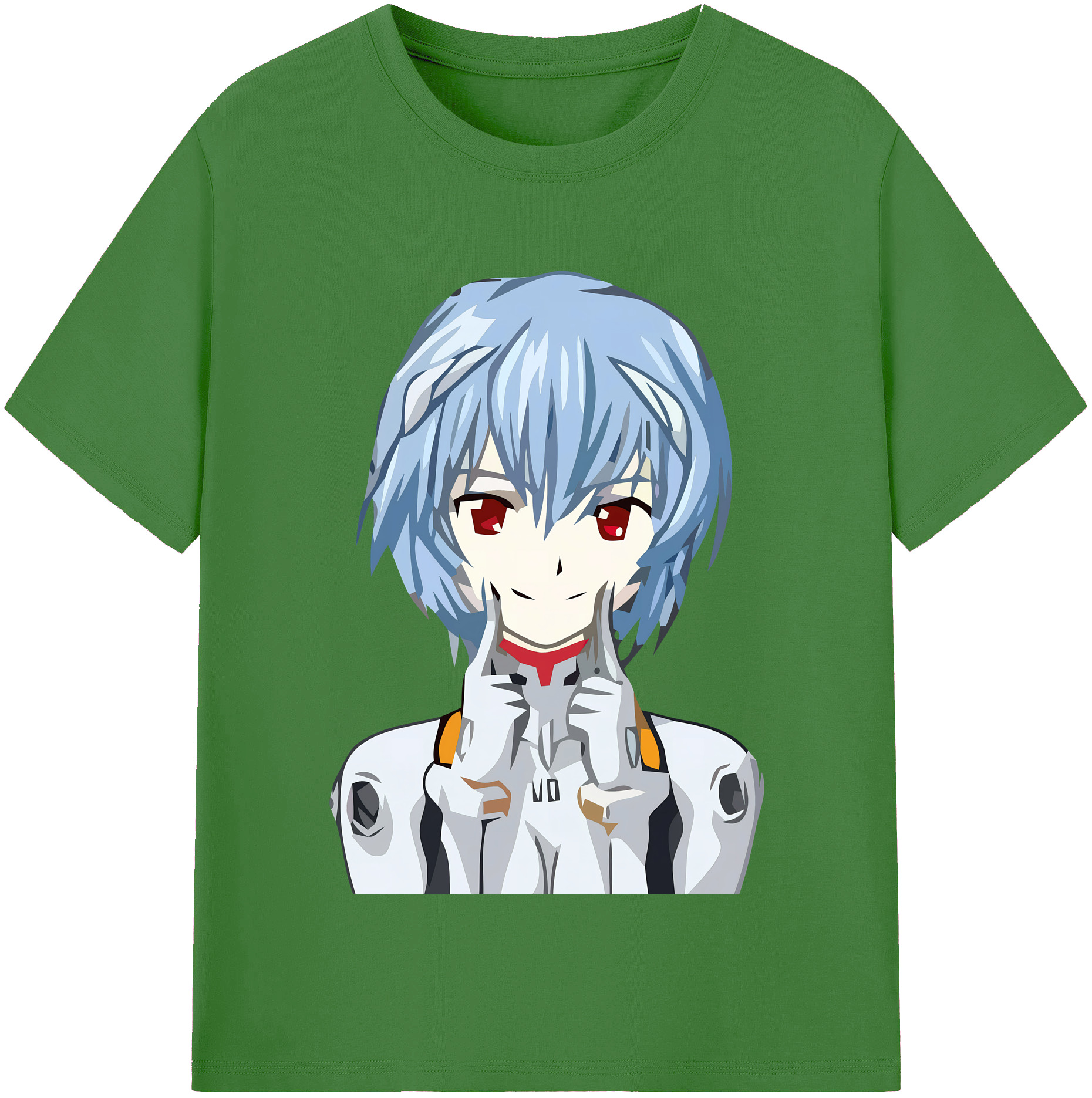 （画像用） EVA 新世紀エヴァンゲリオン レディースカジュアルプリントTシャツ（綿100％）